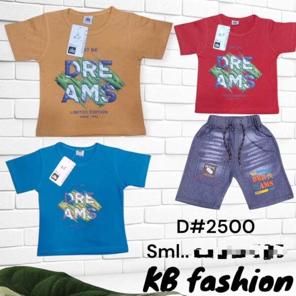 🌟 “Dreams Limited Edition” T-Shirt & Shorts Set – KB Fashion - Image 3