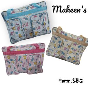 🧸 Maheen’s Cartoon Alphabet Baby Bags