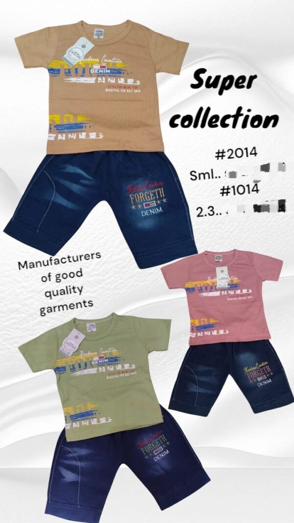 🧢 "Urban Denim" Boys Summer Outfit – Super Collection by KB