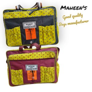 🎒 Maheen’s Polka Dot Utility Bags – Durable & Stylish Carry Solution