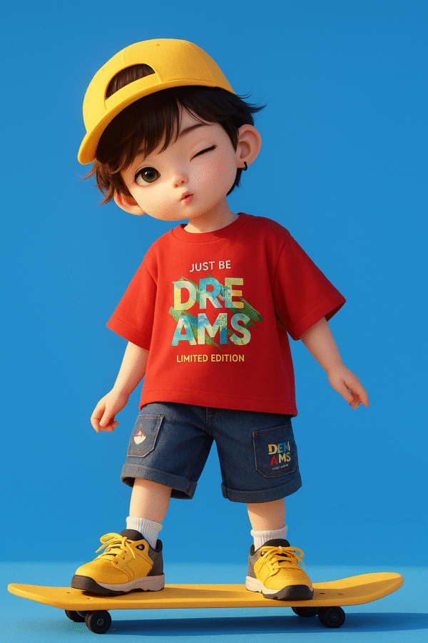 🌟 “Dreams Limited Edition” T-Shirt & Shorts Set – KB Fashion - Image 2