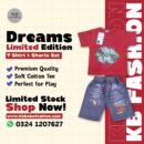 🌟 “Dreams Limited Edition” T-Shirt & Shorts Set – KB Fashion