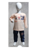 Kids' Spider-Themed Jersey & Denim Set – Available in Multiple Colors (Art 1006 & 2006) Super Collection By KB Fashion 👚👖