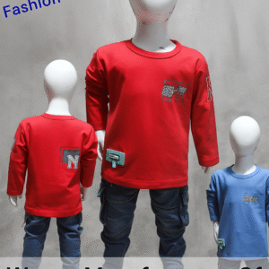 Boys' Premium Cotton Lycra T-Shirt & Denim Pant Set – Multiple Colors