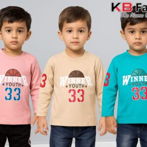 "Winner Youth 33 Cotton Lycra Shirt – Boys Casual Wear"